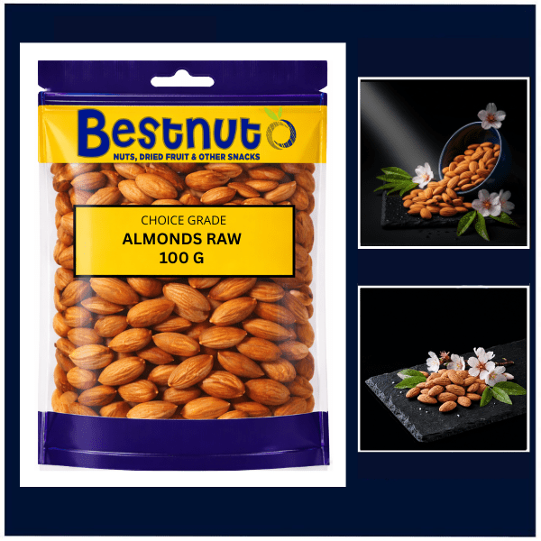 Almonds Raw 100 G