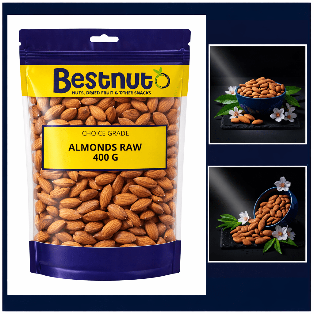 Almonds Raw 400 G