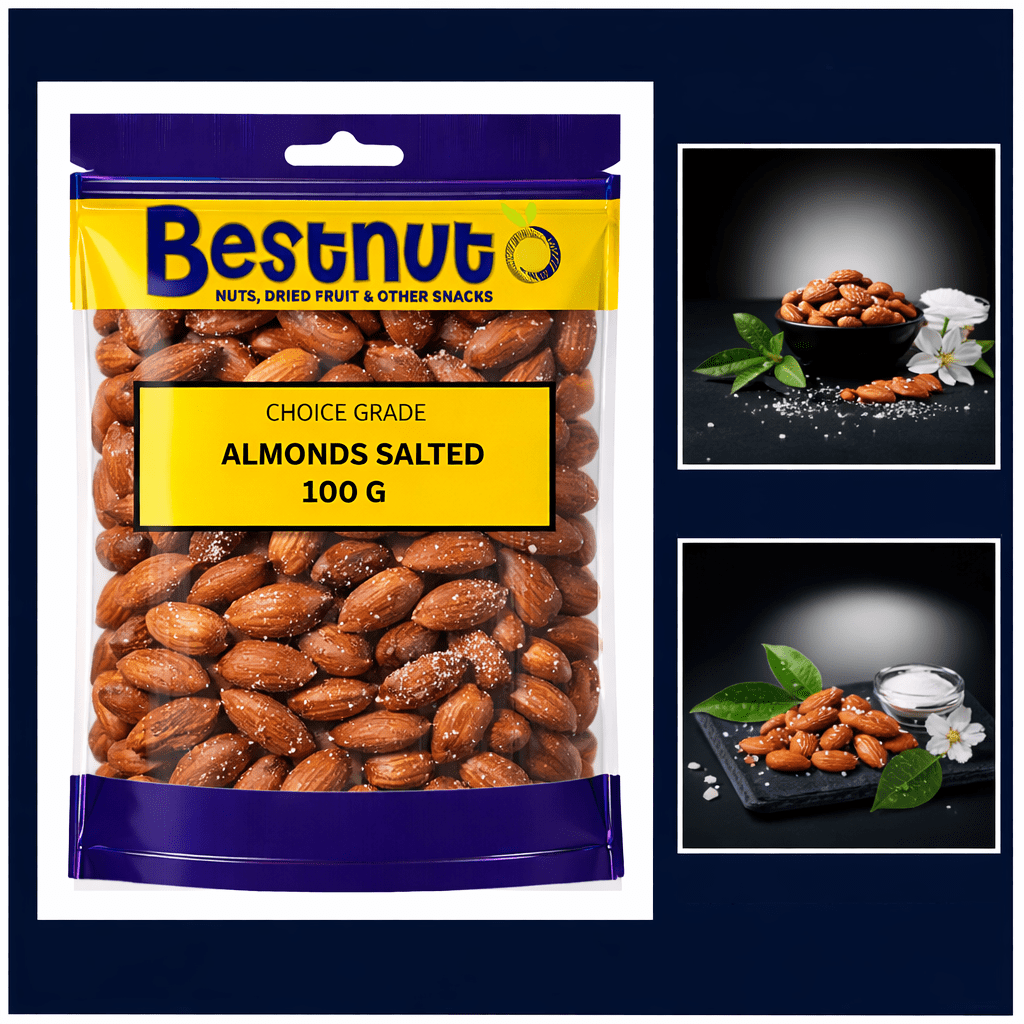 Almonds Salted 100 G