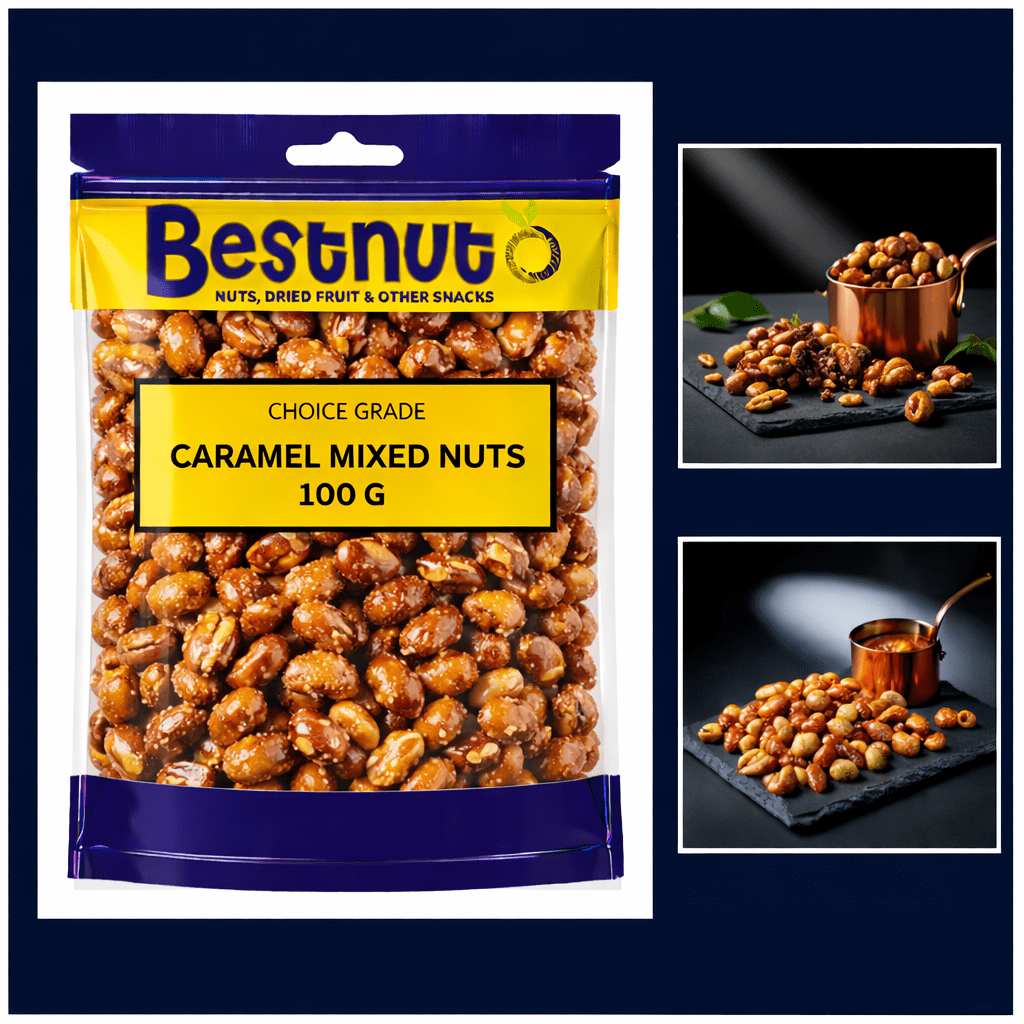 Caramel Mixed Nuts 100 G