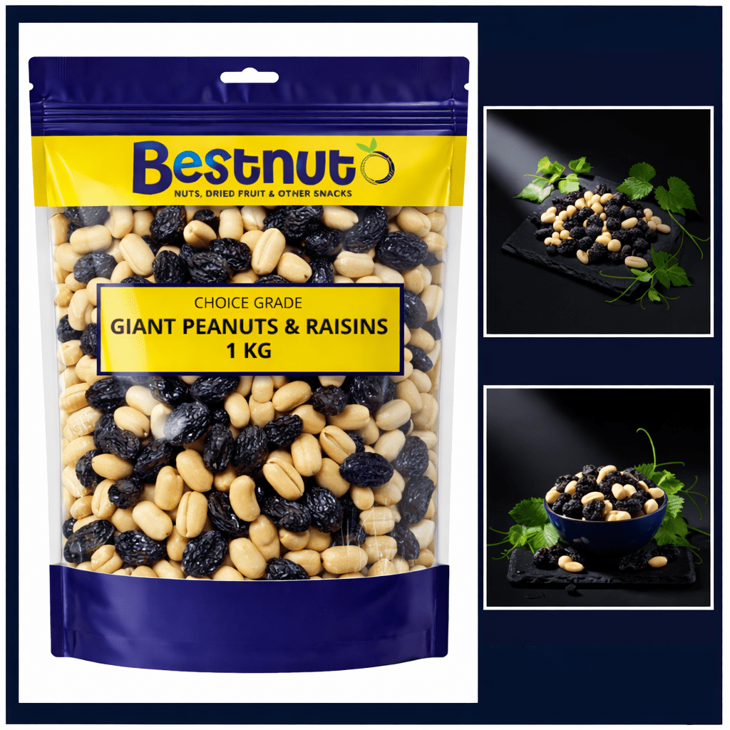 Giant Peanuts & Raisins 1KG