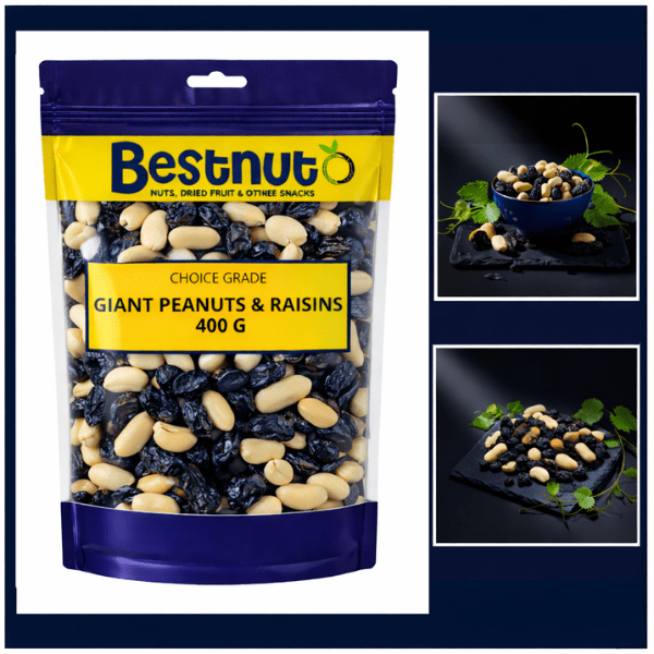 Giant Peanuts & Raisins 400 G