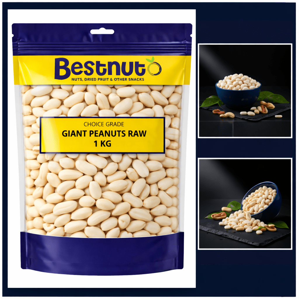 Giant Peanuts Raw 1KG 1