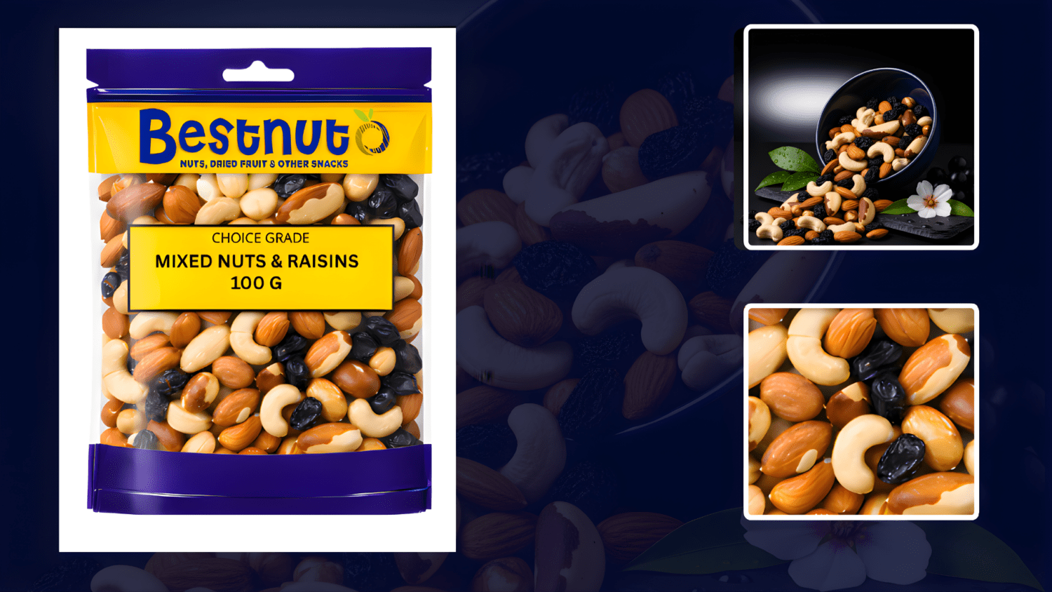 Mixed Nuts & Raisins