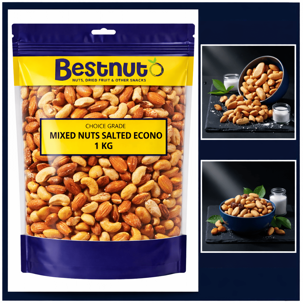 Mixed Nuts Salted Econo 1KG