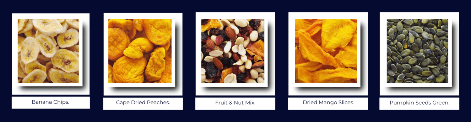 Dried Fruit, Seeds, and Mixed Blends