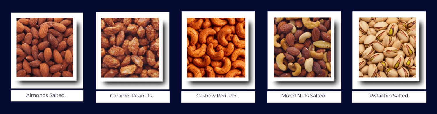 Flavoured & Roasted Nuts