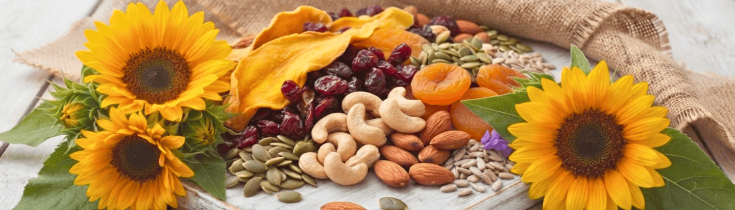 Mixed Blend Almonds,Cashew Nuts. Dried Fruit and Seeds
